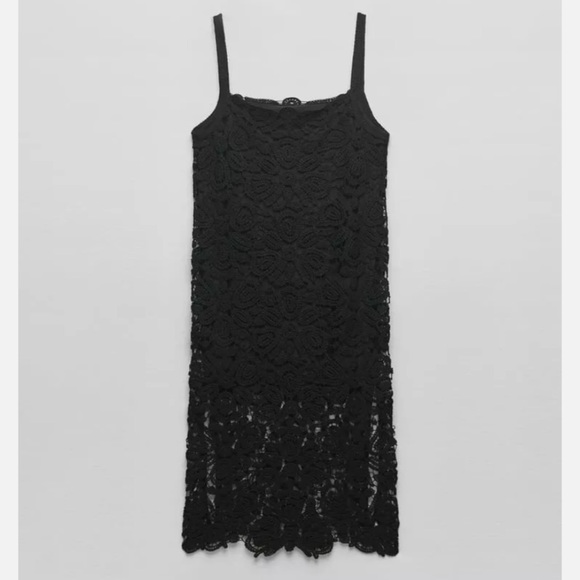 zara macrame knit dress This gorgeous limited edition crocheted dress from ZARA is available in our  store for sale. Click the link in bio to purchase from us. #knitdress  #beachvacation #crochetdress #sunsetbeach #resortwear